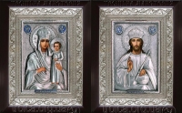 Икона "Иисус Христос" (в серебре)