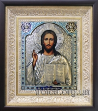 Икона "Спаситель" (в серебре)