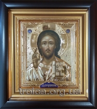 Икона "Спас Вседержитель" позолота